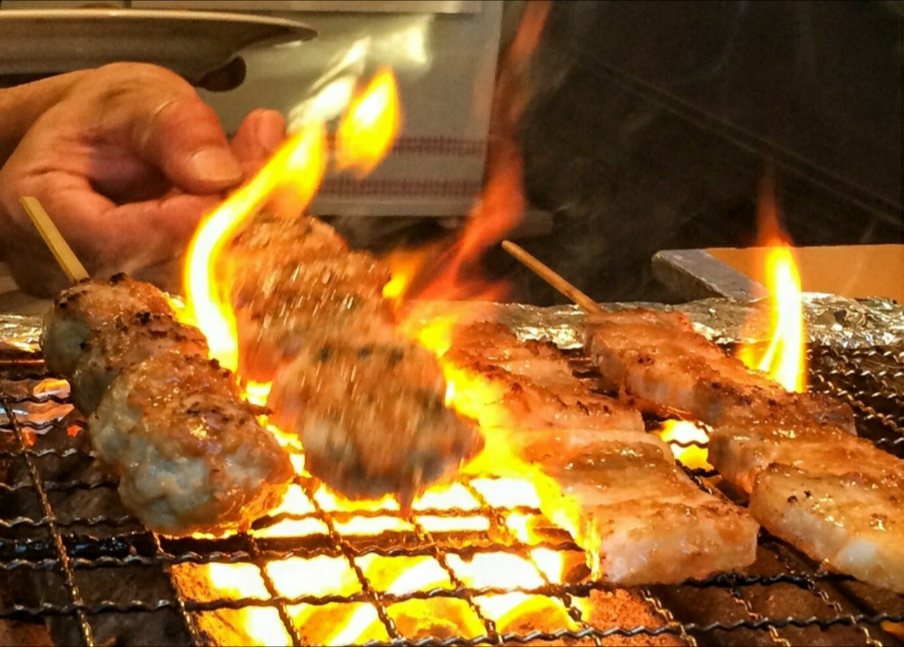 豚串本舗／豚串、肉巻きおにぎり串