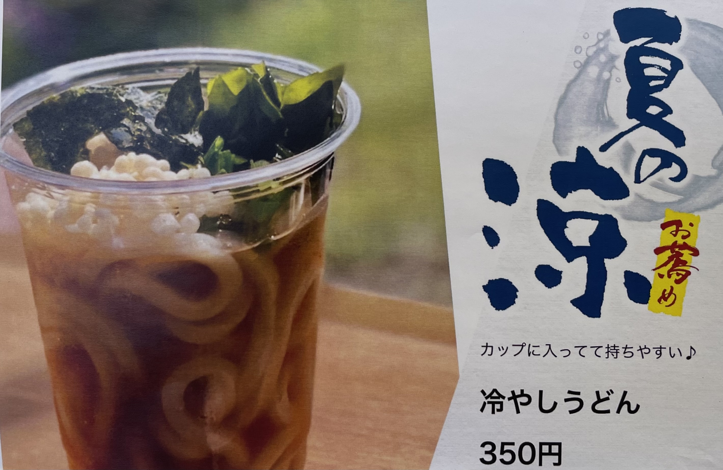 冷やしうどん写真